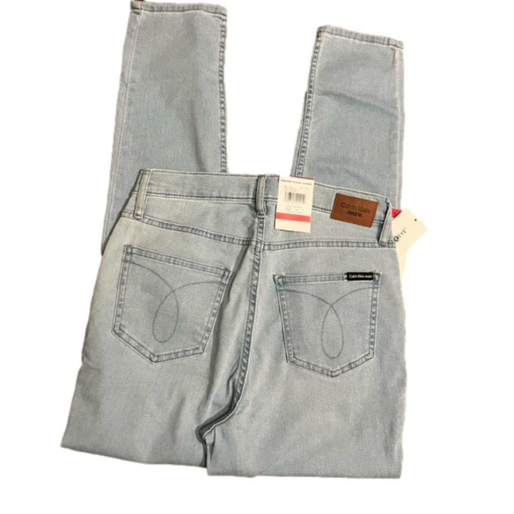 Calvin Klein Jeans Ladies' High-Rise Skinny Jean Size 8 NEW - Picture 2 of 7